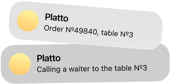 QR code table ordering and online waiter call button